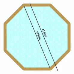 Tropic Octo 414 Houten Zwembad (hoogte 1,20) 11 Tropic Octo 414 Houten Zwembad (hoogte 1,20) -Zwembad Tuin houtenzwembad2