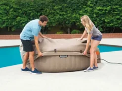 Intex Pure Spa Isolerende Beschermhoes - Ø 196 Cm -Zwembad Tuin intex afdekhoes3