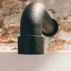 JEE-O Soho Buitendouchekop Muurbevestiging - Matzwart RVS -Zwembad Tuin jee o buitendouchekop matzwart