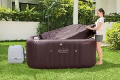 Bestway Lay-Z Spa Maldives HydroJet Pro Opblaasbare Spa - 7 Persoons -Zwembad Tuin lay z spa maldives hydrojet pro opblaasbare spa 7 persoons 26