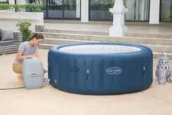Bestway Lay-Z Spa Milan AirJet Plus Opblaasbare Spa - 6 Persoons -Zwembad Tuin lay z spa milan airjet plus opblaasbare spa 6 persoons 14