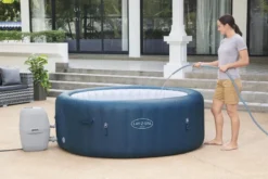 Bestway Lay-Z Spa Milan AirJet Plus Opblaasbare Spa - 6 Persoons -Zwembad Tuin lay z spa milan airjet plus opblaasbare spa 6 persoons 17