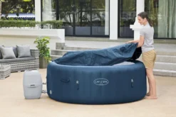 Bestway Lay-Z Spa Milan AirJet Plus Opblaasbare Spa - 6 Persoons -Zwembad Tuin lay z spa milan airjet plus opblaasbare spa 6 persoons 18