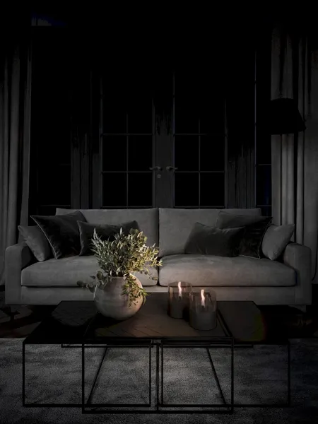 Tenderflame Lilly 10 Tafelhaard - Zwart - Afbeelding 3