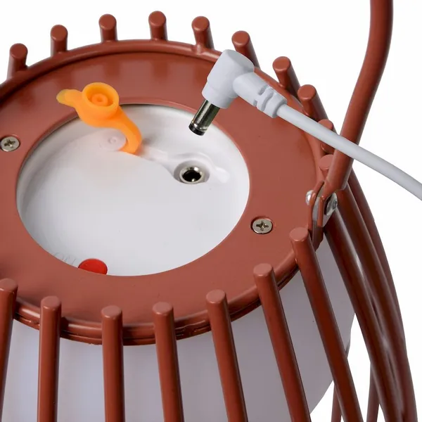 Lucide Fjara Led Tafellamp - Roestbruin 5 Lucide Fjara Led Tafellamp - Roestbruin - Afbeelding 5