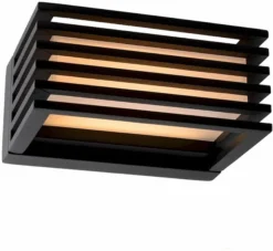 Lucide Malta Led Wandlamp - Zwart -Zwembad Tuin lucide malta led wandlamp zwart 1