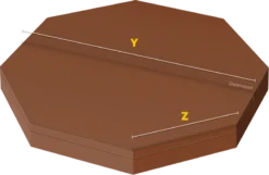 Spa Cover Tot 220 Cm - Model 2