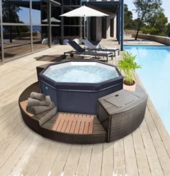 NetSpa Octopus Opbouw Spa - 6 Persoons -Zwembad Tuin netspa octopus 4