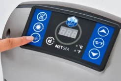 NetSpa Caïman Opblaasbare Spa - 4 Persoons -Zwembad Tuin netspa ca man opblaasbare jacuzzi 4 persoons