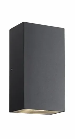 Nordlux Rold Rechthoek Led Wandlamp Zwart