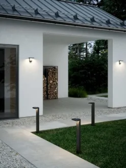 Nordlux Rica Solar Wandlamp - Rechthoekig -Zwembad Tuin nordlux rica solar wandlamp rechthoekig