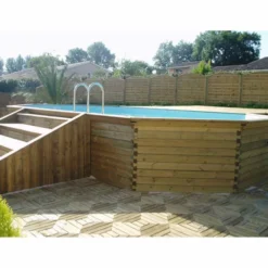 Gardipool Oblong 8.10 X 4.60 X 1.33 M Houten Zwembad -Zwembad Tuin oblong7 3