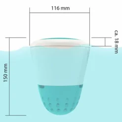 Ondilo ICO Smart Zwembadtester 9 Ondilo ICO Smart Zwembadtester -Zwembad Tuin poolthermometer unter abdeckung