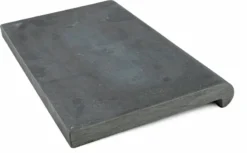 Randtegel Bluestone Gezoet - Hoek 90° -Zwembad Tuin randtegel bluestone zijkant