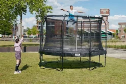 Salta Premium Black Edition Trampoline - ⌀ 396 Cm - Zwart -Zwembad Tuin salta premium edition trampoline 396 cm zwart 6