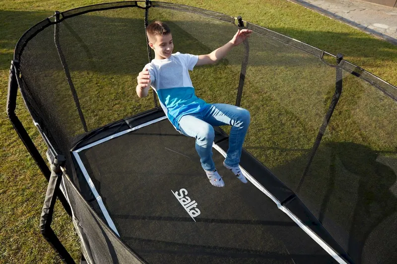 Salta Premium Black Edition Trampoline - 396 X 244 Cm - Zwart - Afbeelding 7