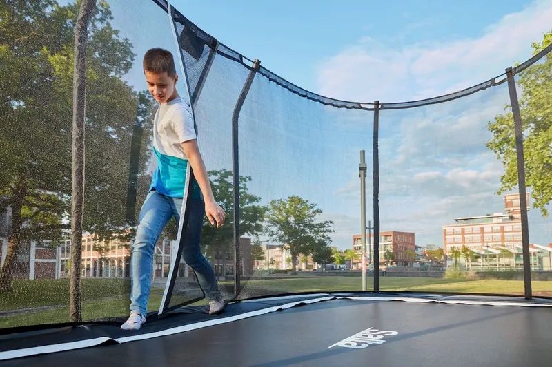 Salta Premium Black Edition Trampoline - 396 X 244 Cm - Zwart - Afbeelding 8