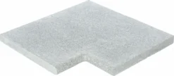 Scandi Roc Kiruna Randtegel - Diamond Grey -Zwembad Tuin scandi roc kiruna randtegel diamond grey hoek
