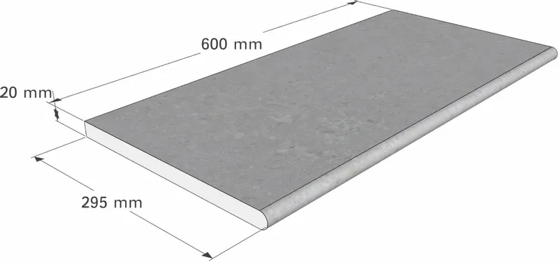 Scandi Roc Maranello Randtegel - Luna Steel 2 Scandi Roc Maranello Randtegel - Luna Steel - Afbeelding 2