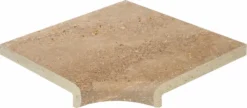 Scandi Roc Napoli Randtegel - Golden Brown -Zwembad Tuin scandi roc napoli randtegel golden brown hoek radius