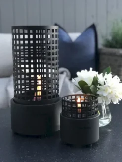 Tenderflame Signal Hill 12 Tafelhaard - Zwart -Zwembad Tuin signal hill 12 metal sfeer op maat 3