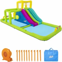 Bestway H2OGO! Splash Course Mega Waterpark 24 Bestway H2OGO! Splash Course Mega Waterpark -Zwembad Tuin splash course 4