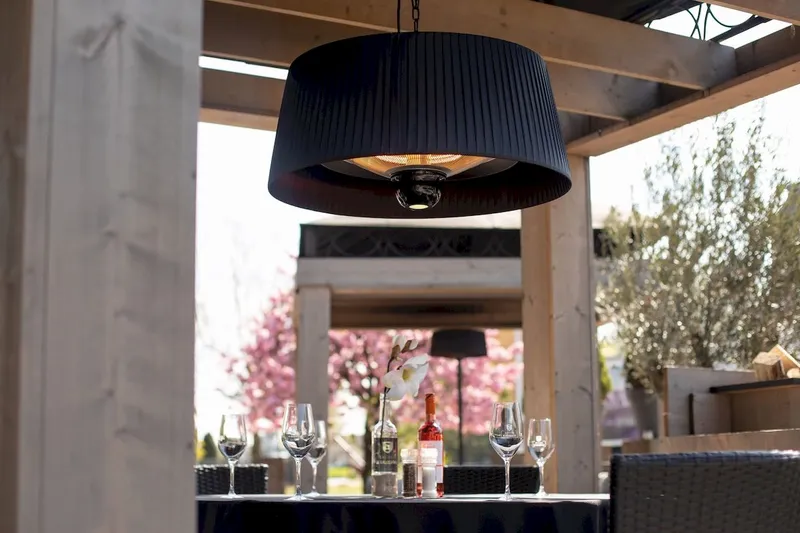 Sunred Heater Artix Hanging 1800 Terrasverwarmer Zwart 6 Sunred Heater Artix Hanging 1800 Terrasverwarmer Zwart - Afbeelding 6