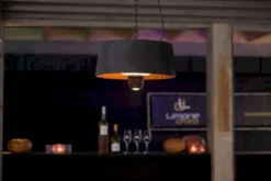 Sunred Heater Artix Hanging 1500 Terrasverwarmer - Zwart -Zwembad Tuin sunred heater artix hanging black 1500 terrasverwarmer 2