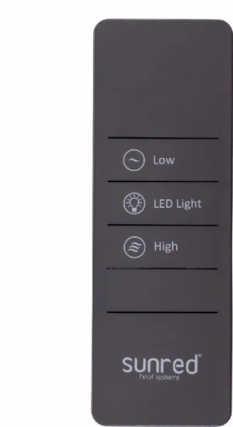 Sunred Heater Artix Hanging 1800 Terrasverwarmer - Grijs 4 Sunred Heater Artix Hanging 1800 Terrasverwarmer - Grijs - Afbeelding 4