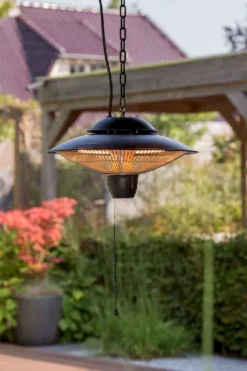 Sunred Heater Barcelona Hanging 1500 Terrasverwarmer -Zwembad Tuin sunred heater barcelona hanging 1500 terrasverwarmer