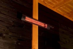 Sunred Heater Royal Diamond Dark Wall 1500 Terrasverwarmer -Zwembad Tuin sunred heater royal diamond dark wall terrasverwarmer 13 1