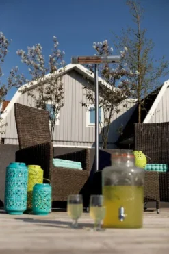 Sunred Heater Royal Diamond Standing 2000 Terrasverwarmer - Grijs -Zwembad Tuin sunred heater royal diamond silver standing 2000 terrasverwarmer 2