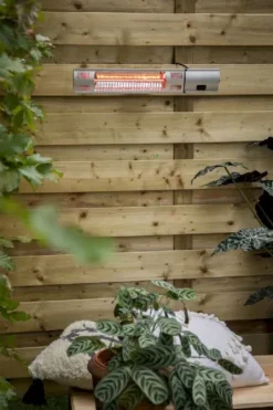 Sunred Heater Royal Diamond Wall 2000 Terrasverwarmer - Grijs 16 Sunred Heater Royal Diamond Wall 2000 Terrasverwarmer - Grijs -Zwembad Tuin sunred heater royal diamond silver wall 2000 terrasverwarmer 2