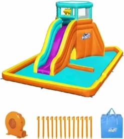 Bestway H2OGO! Tidal Tower Mega Waterpark 26 Bestway H2OGO! Tidal Tower Mega Waterpark -Zwembad Tuin tidal tower 15