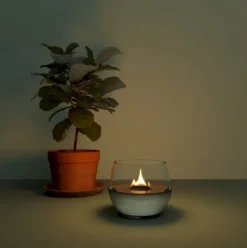 Tenderflame Tulip 14 Tafelhaard - Groen -Zwembad Tuin tulip 14 reactive glace green sfeer op maat 3