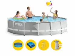 Intex Prism Frame Pool - 457 X 122 Cm - Met Filterpomp En Accessoires