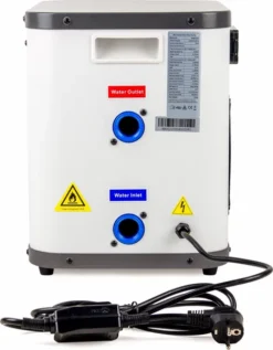 W'eau Mini Power Zwembad Warmtepomp - 3 KW -Zwembad Tuin w eau mini power 4kw zwembad warmtepomp 4 2 1