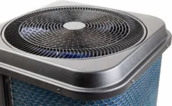 W'eau Vertical Full Inverter Zwembad Warmtepomp - 6 KW -Zwembad Tuin warmtepomp zwart 3