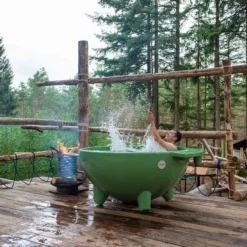 Weltevree Dutchtub Original Houtgestookte Hottub - 4 Personen - Grijs 17 Weltevree Dutchtub Original Houtgestookte Hottub - 4 Personen - Grijs -Zwembad Tuin weltevree green dutchtub original treehouse