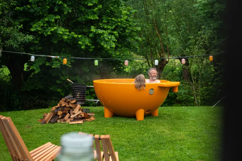 Weltevree Dutchtub Original Houtgestookte Hottub - 4 Personen - Grijs 5 Weltevree Dutchtub Original Houtgestookte Hottub - 4 Personen - Grijs - Afbeelding 5